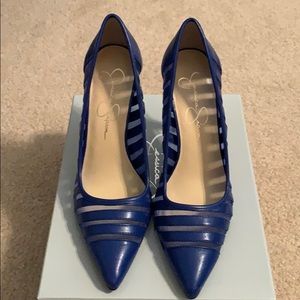 Jessica Simpson blue pumps size 8M new in box